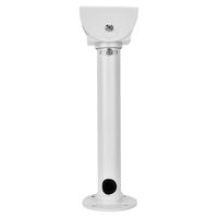 Indoor/Outdoor Camera Mount, Metal Indoor Outdoor Adjustable Mount Wall Table Ceiling Security Mount for CCTV Camera 30cm