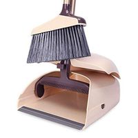 WEIFAN CAI-Cleaning Products Broom and Dustpans Set Combination Upright Broom and Dustpans Combination Long Handle for Floor Use