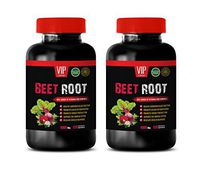 Lower Blood Pressure Naturally Supplements - Beet Root - Rich Source of Vitamins and Minerals - Beet Root Nitric Oxide Capsules - 2 Bottles 240 Capsules