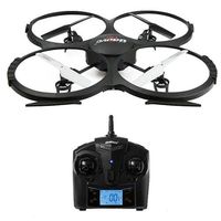 UDI RC Discovery2/U818A Plus FPV Drone with 120 Degree Wide Angle 720p HD Wi-Fi Camera and 2.4GHz Remote Controller