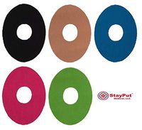 StayPut Adhesive Oval Patch Multi-Pack- 1"x1" Hole 20 Pack