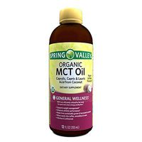 Spring Valley Organic MCT Oil General Wellness, 12 fl. oz