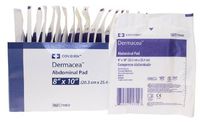 Kendall DERMACEA Sterile Abdominal Pads 8" x 10" (Box of 18 Pads)