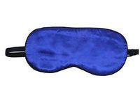 Soft Silk Sleeping Eye Mask Cover Eyeshade (Blue)