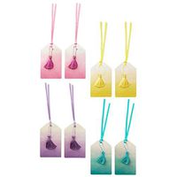 Hallmark Assorted Ombré Gift Tags with Tassels, Pack of 8