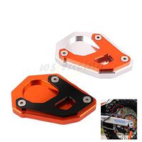 Frames & Fittings Motorcycle Kickstand Foot Side Stand Extension Pad Support Plate for KTM 1050 Adventure 1290 Super R 15-17 1090 17-18 1190 14-17 - (Color: Orange)