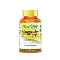 Greenfield Nutritions, Glucosamine/MSM with Curcumin, Halal Vitamin, 60 Capsules