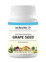 Eclectic Grape Seed Freeze Dried Vegetables, Blue, 120 Count