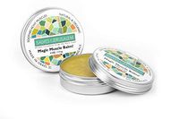 Magic Muscle Balm-Organic Cream-Ointment for Neck, Shoulder, Leg, Back Muscle Pain Recovery-with Eucalyptus, Arnica, Camphor for Deep Soothing Relief- Ideal for Massagers, Arthritis Gloves, Braces