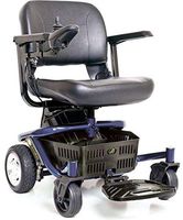 Golden Technologies - LiteRider Envy - Compact Power Chair - Blue - Phillips Power Package TM - to $500 Value
