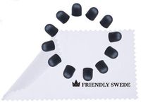 The Friendly Swede Rubber Replacement Tips. (12 Pieces)