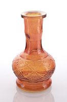 SALE NEW BROWN MEDIUM EXOTIC VASE Hookah Shisha Narguile Water Smoking Pipe