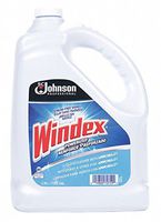 Glass Cleaner, 1 gal., Blue