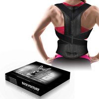 Venom Posture Corrector Brace with Orthopedic Neck, Back and Shoulder Alignment, Pain Relief for Slouching, Kyphosis, Lower Lumbar, Upper Thoracic and Clavicle, Men and Women- (Medium)