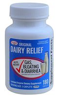 Lactase Enzyme 180 Caplets Generic Lactaid Original Strength