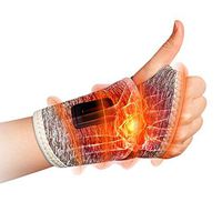 LKIUGD Hand and Wrist Far Infrared Heating Pad with 3 Level Controller,for Hand Arthritis, Carpal Tunnel Pain, Tendonitis, Chronic Injuries Hot and Cold Therapy