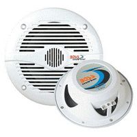 Boss Audio MR50W 5.25" Round White Marine Speakers