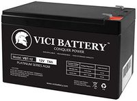 VICI Battery VB7-12 - 12V 7AH Replacement Battery for B B Battery BP7-12 Brand Product
