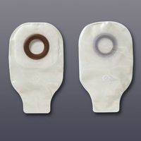 Hollister 9" Clear Drain Pouch with Karaya, Adhesive, 1" (503232) Category: Ostomy Supplies