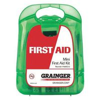 First Aid Kit, Plastic, 3-3/4" H x 1/2" W