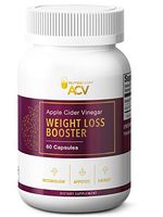 Organic Apple Cider Vinegar Capsules (60 Capsules | 1000 mg) Detox & Cleanse - Metabolism Booster | Appetite Suppressant | Immune Support | Weight Loss Booster - for Men & Women