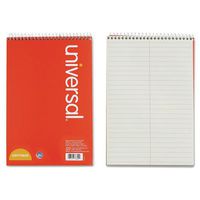 Universal 76620 60-Sheet Wirebound 6x9 Gregg Ruled Steno Book