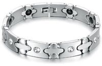 Brand New Men's Titanium Magnetic Bracelet in a Nice Gift Box, Anti-fatigue, Pain Relief -BR233