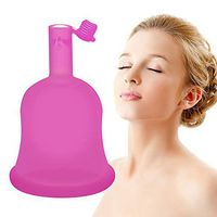 RUIMING Menstrual Cup - Reusable Period Cup Medical-Grade Silicone Alternative Cloth Sanitary Napkins and Tampons, Sterilized Pack Unique Discharge Valve