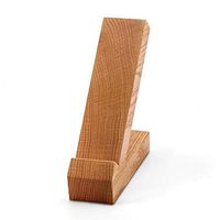 Lux by Jere Luxury Knives Single Knife Wood Ramp Display