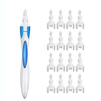 Ear Wax Removal Tool, q-Grips Ear Wax Remover with 16 PCS Spiral Tips Safe Ear Wax Removal Kit