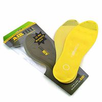 ESD Gel Insoles with 12-Mo Warranty, Patented Dynamic Foot Massaging Insole Technology for use with ESD Shoes, 2-3 Year Lifespan, Electrostatic Dissipative Insoles (Men 3.5-4.5 / W 5-6.5 (1S))