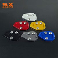 Frames & Fittings Motorcycle Side Kickstand Stand Extension Plate Pad for Honda CBR1000 CBR 1000 CB1000R 2008-2016 - (Color: Green)