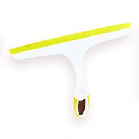 Snorda Soft Household Bathroom Shower Squeegee Brush Wiper for Doors Window Mirror Car Glass Cleaning Tool