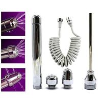 Bathroom Toilet Handheld Bidet Hose Anal Cleaning Kit for Man or Women,Comfortable Deep Shower Enema System for Douche Colonic Cleaner Kit