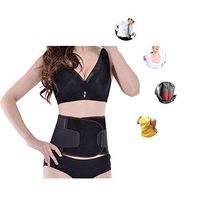 ZSZBACE ack Brace Lumbar Support Belt for Men Women- Adjustable Lower Back Support with Removable Fever Pad- Self-Heating Magnetic Therapy for Back Pain Relief, Herniated Disc, Scoliosis- Black (XL)