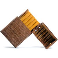 Solid Wood Cigarette case - Handmade, Ultra-Thin 10 Cigarettes