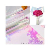 Rainbow Cello Flower Floral Wrapping Paper Candy Cake Cookie Packaging Colorful Cellophane,as Picture
