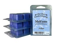 Our Own Candle Company Premium Wax Melt, Lilac, 6 Cubes, 2.4 oz (4 Pack)