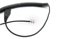 Axtel 02 Cable for Headsets with Quick Disconnect for Select SNOM Phones, Grandstream, Alcatel