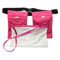 Yesito Mastectomy drainage pouch and Shower Belt for Support Adjustable Comfort (Pink)