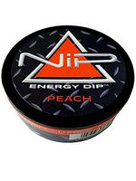 Nip Energy Dip - Peach Single Can - Tobacco Free - Nicotine Free - Healthy Tobacco Dip Alternative