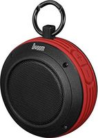 Divoom Voombox Travel Rugged Portable Wireless Bluetooth 4.0 Speaker for iPhone, Vermillion Red