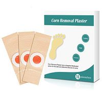 16 Pads Corn Wart Remover Pads, Plantar Wart Remover, Salicylic Acid Wart Removal Bandaids - Toe Corn and Callus Removal for Foot Caring