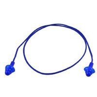 uxcell Tree Shape Soft Plastic Sleep Ear Protector with String Blue