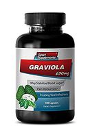 Digestive System Cleanser - GRAVIOLA 650MG - Graviola herb - 1 Bottle (100 Capsules)