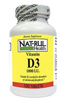 VIT D TABS 1000IU N-R 100 TABS