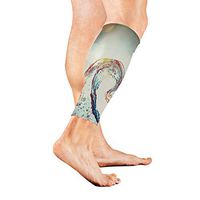 Leg Sleeve Water Love Heart Calf Sleeves 1 Pair for Men/Women Running/Cycling/Maternity/Travel/Ourdoor Activities