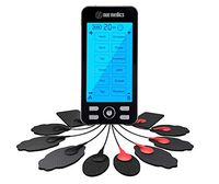 Tens Unit Machine Pulse Massager 24 Massage Modes Rechargeable Muscle Stimulator Device with 6 Large Pads for Pain Relief, Body Building Neck Back Pain Relief