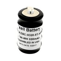 Exell 6V 320mAh NiMH Battery w/Tabs Shavers Toothbrushes Razors Massagers