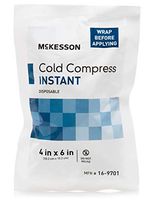 Instant Cold Pack, McKesson, General Purpose 4 X 6 Inch Disposable, 16-9701 - Each
